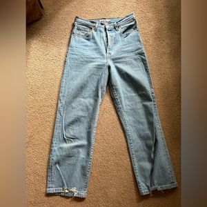 Levi’s Ribcage Straight denim